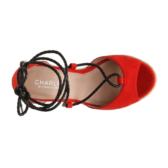 CHARLES by Charles David Boston Lace-up Wedges, 8M - Picture 5 of 5